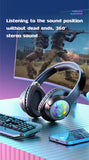 Wireless 5.0 Headphone Bluetooth Headset Hifi Sport Earphone with Microphone Long Battery Life Gaming Headphones
