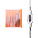 11Pcs/Lot M1 M1.2 M1.4 M1.6 M1.7 M1.8 M2 M2.5 M3 M3.5 Mini Screw Set Hand Tap Thread Wire Tapping Threading Taps Attack