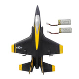 4 Channel Remote Control Airplane Aircraft 4-CH  yellow   2 battery