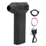 150000RPM Jet Dry Blower High Power Rechargeable Brushless Electric Air Duster Turbo Fan Blower for Outdoor Sports Camping Black