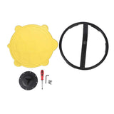 Sensory Swivel Chair Training Body Coordination Body nce Physical Equipment Spin Sensory Toy Chair for Kindergarten Home Yellow