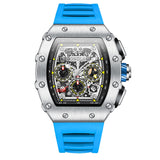 Luxury Watch Men ONOLA Fashion Unique Design Multi-functional Automatic Mechanical Watches Men's Tape Waterproof Wristwatch