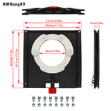 HWongRV seat swivel is compatible for T5 and Multivan T6 of 13 year ransit Front seats
