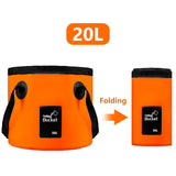 Outdoor Portable Camping Kit with 2.5-3.5L/min Water Discharge 2m Hose USB Charging 30-60min Battery Life Camp Shower