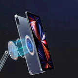 Ergonomic Aluminum Tablet pc holder 360 rotating portable magnetic flexible tablet desktop stand for