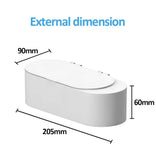 Facial tool cleaner Ultrasonic makeup tools Jewelry watch razor dentures glasses cleaning box