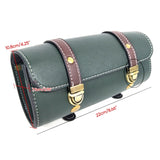 Motorcycles Saddle Bags, PU Leathers Roll Saddle Motor Side Luggage Travel Tools NEW