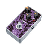 Rowin Electric Guitar Pedal Vibe Chorus Tremolo Guitar Effect Pedal True Bypass Full Metal Shell for Electric Guitar Parts