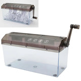 Mini A4 File Hand Shredder Documents Tool Paper Cutter Cutting hine for Office Teaching Household School with Basket