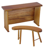 1/12 Scale Dolls Bar Chair Doll House Furniture Miniature Leisure Exquisite Decoration Model