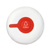TD009 white and red single key calling device waterproof button