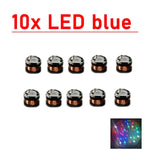 0~70mm USB 5V Wireless Power supply Transmitter Coil Charging Module 10pcs Led receiver lamp lighting Light Bandai am Model