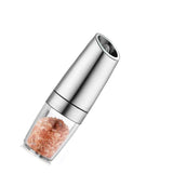 Stainless steel Ceramic Core Gravity Induction Pepper Mill Household Electric Grinder