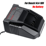 For Bosch 14.4-18V Li-ion BAT614 BAT609 BAT618G BAT619 BAT621 BAT620 Rechargeable Battery Charger 10 3A