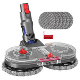 Electric Head Kit for Dyson V10 Slim/ V12 Detect Slim Vacuum Cleaner Part Mop Attachment with Water Reservoir Cloth