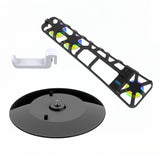 Organizer Ps5 Slim Vertical Console Stand with Quiet Cooler Fan Headphone Holder Gaming for Gamers