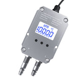 LCD Air Sensor Digital Wind Differential Transmitter 4-20mA RS485 -1000-1000Kpa Gas Pressure Transducer