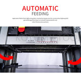 2000W Small Household Woodwork Press hine Automatic Feeding 220V Multifunctional DIY Woodworking Planer