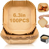 Disposable non stick parchment paper, air fryer accessories