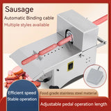 Automatic Electric Twisting Knotter Tying Sausage Binding hine Sausages Linker Equipment