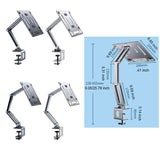 Book Reading Stand Angle Adjustable 360 Degree Rotatable Laptop Bracket