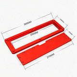 1 Piece Woodworking Table Saw Electric Circular Saw Reversing Table Electric Circular Saw Cover Plate Aluminum Cover Plate