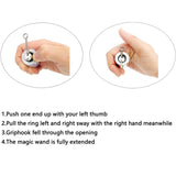 k Metal Pocket Staffs Telescopic Stick Professional Magic Trick For Adults Gifts And Magicians