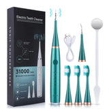 Electric Cleaner Dental Calculus Scaler Teeth Whitening Plaque Coffee Stain Tartar Removal High Frequency Sonic Toothbrush
