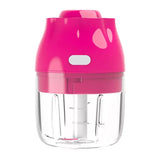 New Wireless Electric Garlic Chopper Processor Vegetable Baby Food Maker for Blending Mincing Meal Preparation