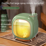 1pc, Air Humidifier Mini Cool Mist Humidifier, Beautiful Humidifier For Car Bedroom Travel Office Home