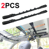 Mounted Gear Vehicle Fishing Rod Rack Holder Strap Storage Car Rest Belt Carrier for SUV Van