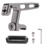 Top Mini Metal NA TO Top Handle Grip for Sony DSLR SLR Camera Cage With Cold Shoe for Microphone LED Light Monitors