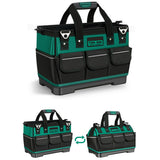 Upgrade 14/16 inch Electrician Bag High Density 1680D Oxford Waterproof Wear-Resistant Strong Tool Storage Toolkit