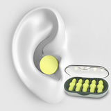 Soundproofing Earplugs Work Noise-proof Sponge Sports Noise-cancelg Sleep Memory Foam Mute Portable