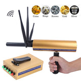 AKS Rechargeable Metal Detector Locator 3 Antenna Finder Treasure Scanner 1400Meters 100-240V