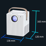 Mini LED Projector Portable Home HD Projector Smart Projector Support Mobile Phone Same Screen Projector