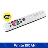Wifi Wireless Mini Portable A4 Document Scanner Images JPG PDF Formate Reader Pen with TF Card 16G 32G 1050 dpi USB Wired ISCAN