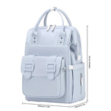 21in Large Backpack Diaper Bag - For Baby Girls and Boys, Wet Dry, Lightweight, Cute, Waterproof, Travel for Mom and Dad