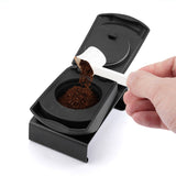 Aluminum Alloy Powder Holder Fixing Bracket Portable Filling Powder Holder Fixing Bracket Suitable For Dolce Gusto