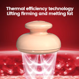 EMS Body Slimming Massager Fat Burner LED Ultrasonic Vibration Heating Slim Weight Loss CV Lifting Shaper Full Body Tightening