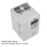 Frequency Converter 7.5KW Motor Speed Governor Single Phase 220V Input 3 Phase 380V Output