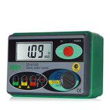 Megohmmeter 0-2000 Ohm Real Digital Earth Tester DY4100 Ground Resistance Tester Meter NEW