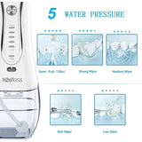 Portable waterproof oral irrigator, rechargeable battery, 300ml, teeth cleaning