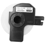 5X Brother DK-22205 Printer Labels 62Mm Roll+Spool For QL-560 QL-570