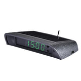 Portable Solar Car Digital LCD & Display Auto Dashboard Clocks Backlight Electronic Screen Temperature Clock