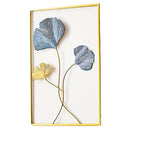 Thick minimalist art, modern metal sheet wall hanging