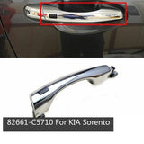 1Pair Inductive Assy Door Outside 82651C5710 82661C5710 For Kia Sorento 2015-2019 Chrome Pull Handle Have Button