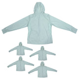 Women UV Protection Jacket Zipper Closure Ultra Thin Sun Protection Hoodie Jackets for Summer