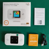 4G LTE Mobile WiFi Router with SIM Card Slot 150Mbps Mini Outdoor 3000mAh Pocket Wifi Hotspot for Home Office RV Camping