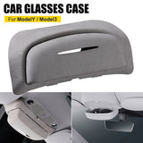 Sunglasses Holder Car Sun Visor Eye Glasses Storage for Tesla Y Model 3 Protective Case Auto Interior Organizer